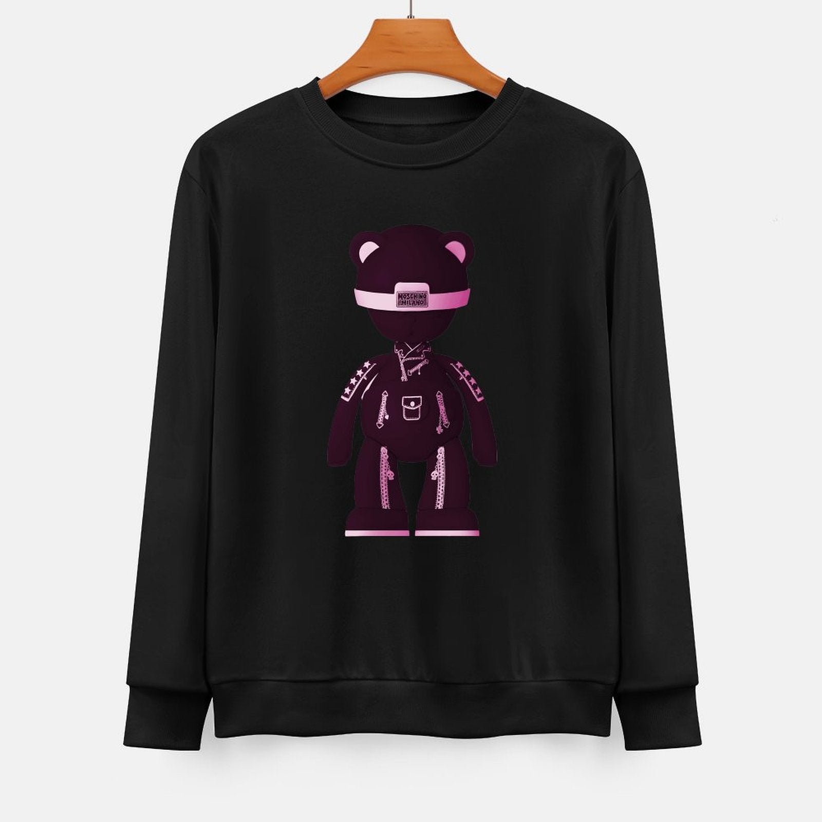 Long Sleeve With Front PatternMidweight Unisex